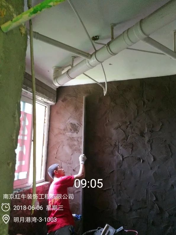南京明月港灣105平米北歐風(fēng)格裝修  擁有獨立衣帽間與書房20地固、墻固