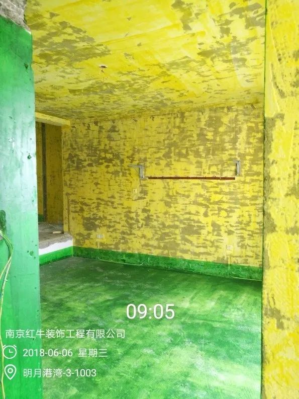 南京明月港灣105平米北歐風(fēng)格裝修  擁有獨立衣帽間與書房22地固、墻固
