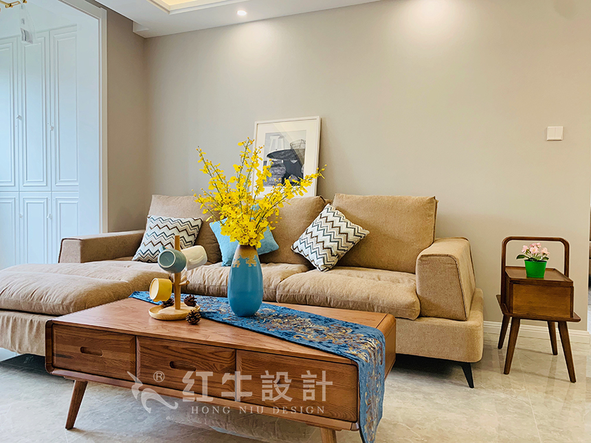 保利國(guó)際社區(qū)115㎡現(xiàn)代風(fēng)格--想現(xiàn)場(chǎng)參觀新裝好的房子嗎？這里就有哦！01劉曉芳_保利國(guó)際社區(qū)-89㎡-北歐風(fēng)格