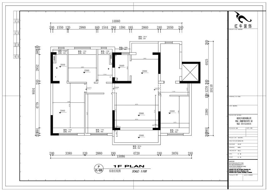 140㎡四房改三房，改善型住宅就要這樣設(shè)計(jì)?。ú坛申籣泊云間140㎡現(xiàn)代輕奢風(fēng)格_4室2廳2衛(wèi)_新房裝修_半包￥106935）02