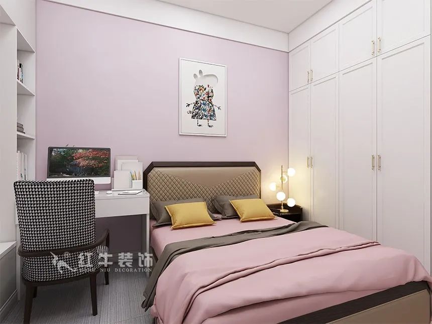 140㎡四房改三房，改善型住宅就要這樣設(shè)計(jì)?。ú坛申籣泊云間140㎡現(xiàn)代輕奢風(fēng)格_4室2廳2衛(wèi)_新房裝修_半包￥106935）12