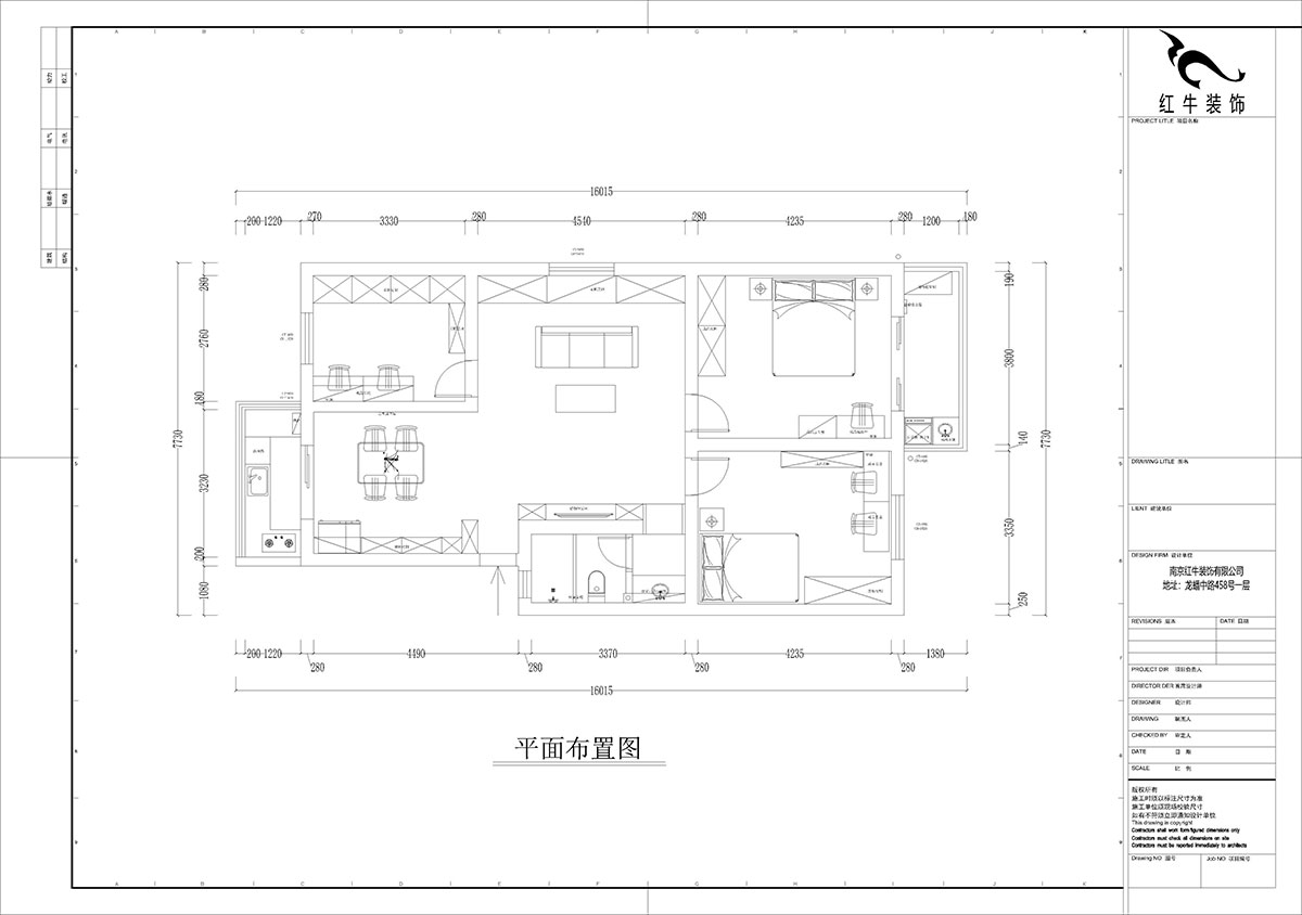 孟憲濤｜牡丹里17-601-108㎡-現(xiàn)代簡(jiǎn)約風(fēng)格｜3室2廳2衛(wèi)｜老房裝修｜定制家｜全包14萬(wàn)｜00_02平面布置圖